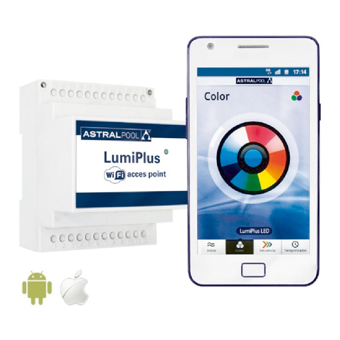 Приложение Astral Lumiplus LED, Wi-Fi точка доступа